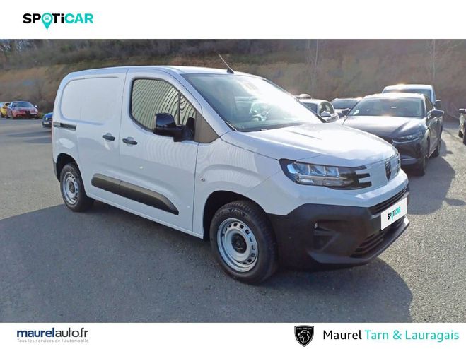 Peugeot Partner PARTNER FOURGON M DIESEL 100 CH MANUELLE White de 2025