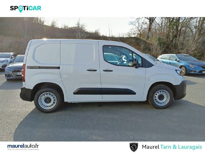 Peugeot Partner PARTNER FOURGON M DIESEL 100 CH MANUELLE White de 2025