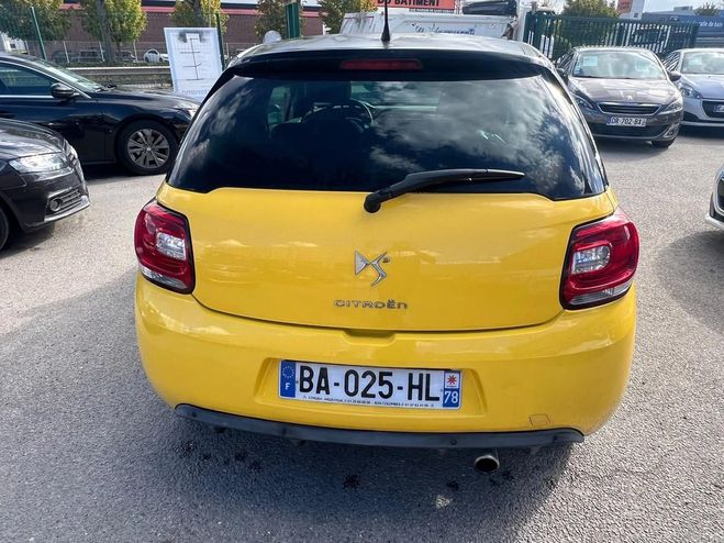 Citroen DS 1.6 VTI 120 SO CHIC BELLE MOTEUR A CHA�N Jaune de 2010