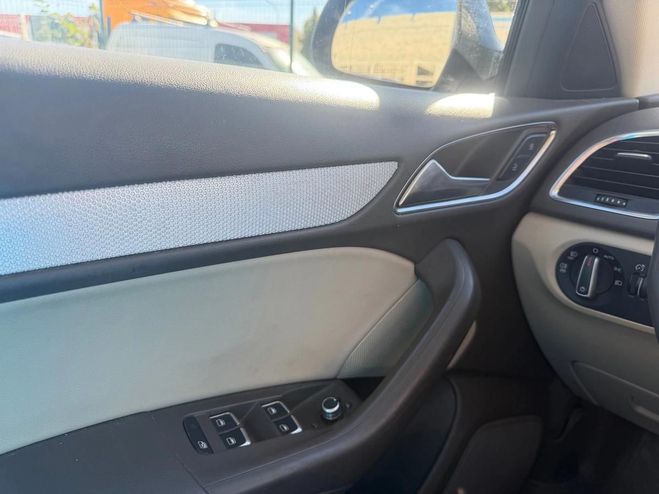 Audi Q3 2.0 TDI 177 SPORT DESIGN QUATTRO S TRONI Noir de 2013