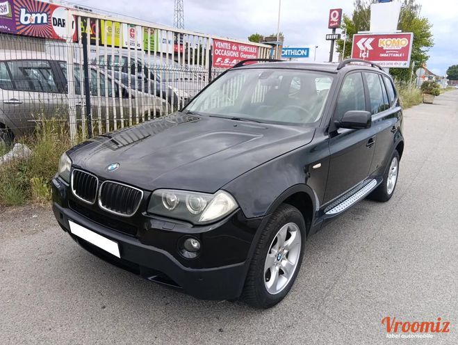 BMW X3 2.0 D 175 CONFORT XDRIVE BVA Noir de 2008