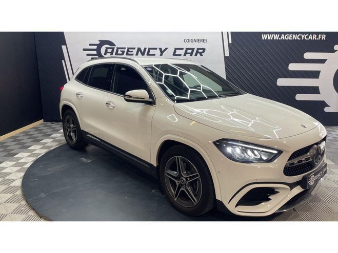 Mercedes Classe GLA 200 - BV 7G-DCT - AMG Line- 1�re main -  BLANC de 2023