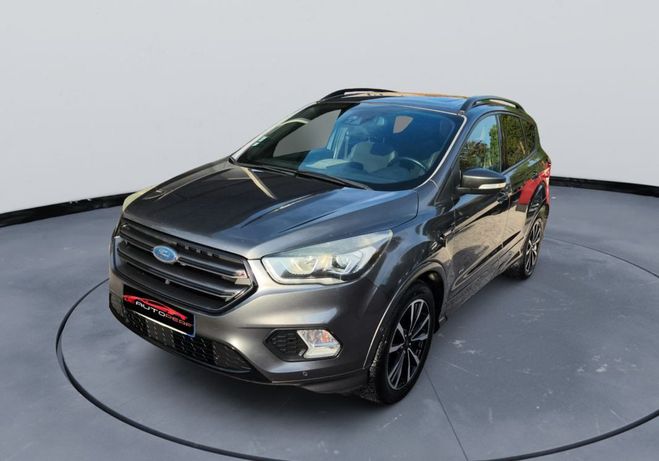 Ford Kuga (2) 2.0 TDCI 150ch POWERSHIFT 4WD ST LIN Gris de 2017