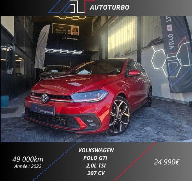 Volkswagen Polo 2.0 TSI 207CH GTI DSG7 Orange de 2022