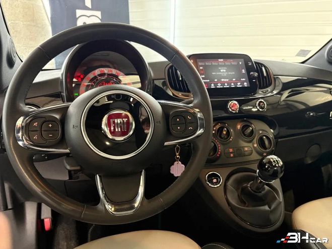 Fiat 500 1.0 70 BSG MHEV HYBRID DOLCEVITA PLUS ST Noir de 2021