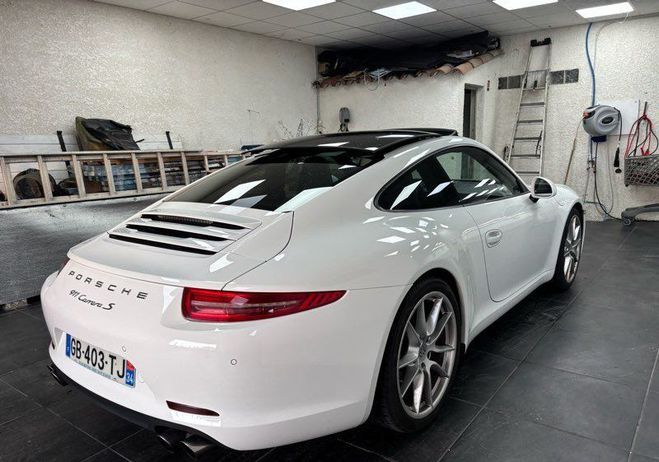 Porsche 911 991 carrera S 400 PDK Blanc de 2013