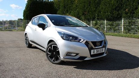 Nissan Micra N-DESIGN 1L DGT 92 GPS 3D USB R�GULATEUR 2021 d'occasion a Xertigny (88)