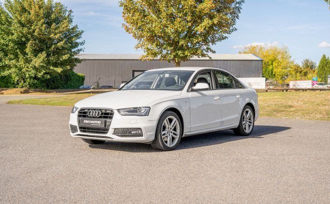 Audi A4 2.0 TDI 150CH S LINE | Park Assist Plus  Blanc de 2015
