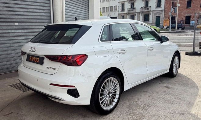 Audi A3 Sportback iv 30 tfsi mhev 110 design s t Blanc de 2021