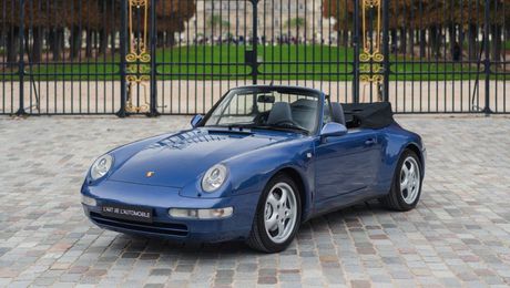 Porsche 911 993 Carrera 4 Cabriolet *Zenithblaumetal 1997 d'occasion a Paris (75)