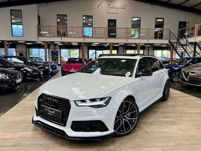 Audi RS6 AVANT 4.0 TFSI 605 PERFORMANCE QUATTRO T Blanc de 2018