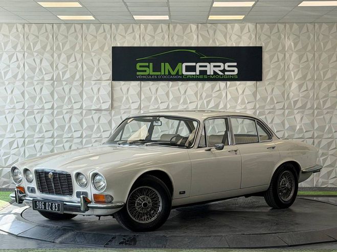 Jaguar XJ Xj6 4,2 6 cylindre Blanche de 1969