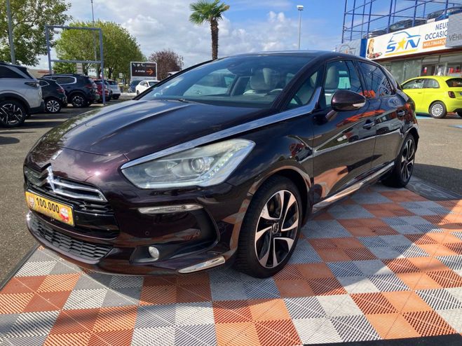 Citroen DS 5 DS5 2.0 HDI 165 BV6 SPORT CHIC Toit CU Rouge Fonc� de 2014