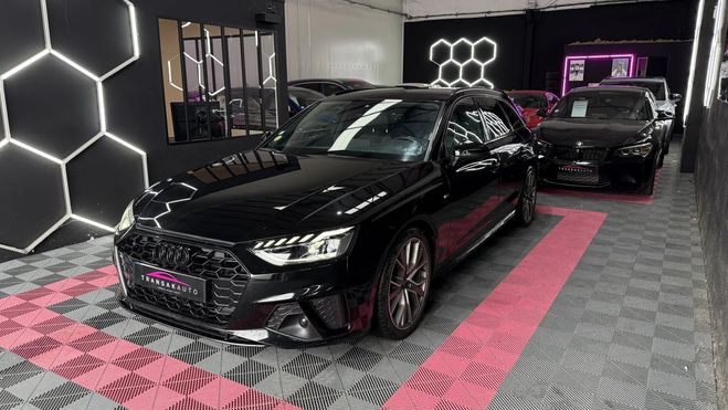 Audi A4 AVANT Phase 2 S Line 35 TDi 163 cv RA CA Noir de 2020