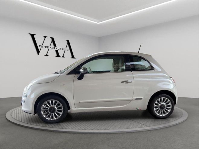 Fiat 500 1.2i - 69 BERLINE Lounge PHASE 1 BLANC de 2015