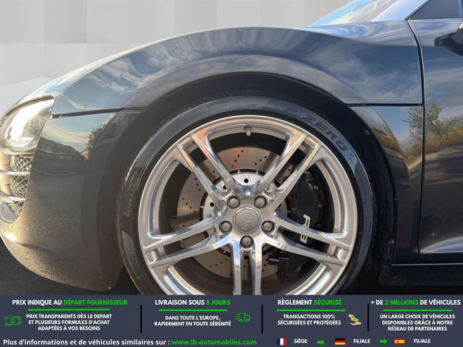 Audi R8 V10 5.2 FSI 525 Quattro  BVA Noir M�tallique de 2012