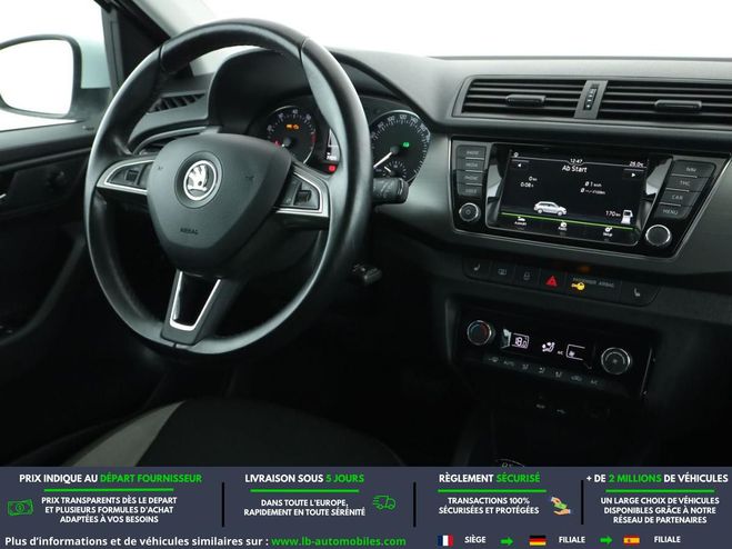 Skoda Fabia 1.2 TSI 110 ch  BVA Blanc M�tallique de 2016