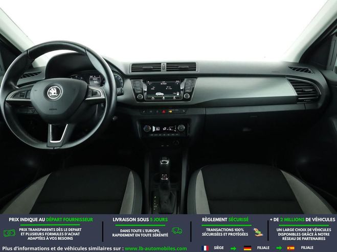 Skoda Fabia 1.2 TSI 110 ch  BVA Blanc M�tallique de 2016