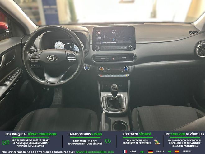 Hyundai Kona 1.0 T-GDi 120 Hybrid 48V BVM Rouge de 2021