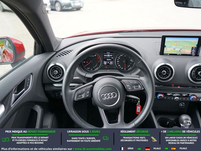 Audi A3 TFSI 115 BVA Rouge M�tallique de 2018