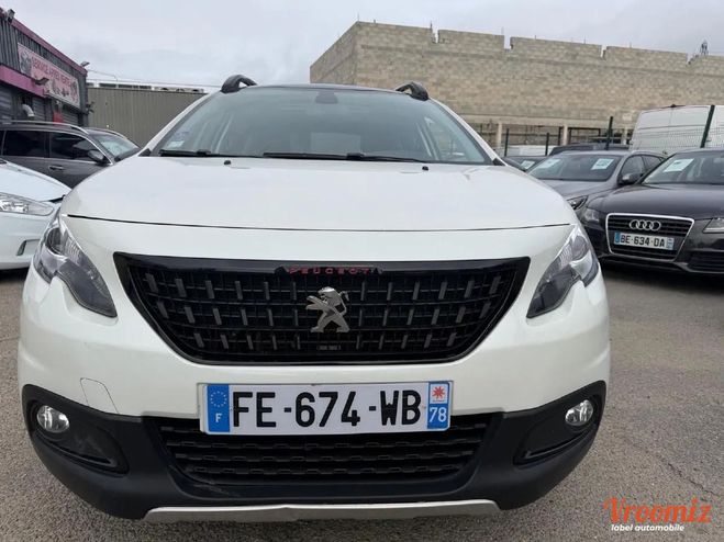 Peugeot 2008 (2) 1.2 L 130 S&S GT LINE E6 SEMI CUIR Blanc de 2019