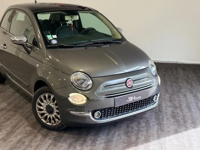 Fiat 500 1.2 70 LOUNGE / SUIVI D'ENTRETIEN / TOIT Gris de 2018