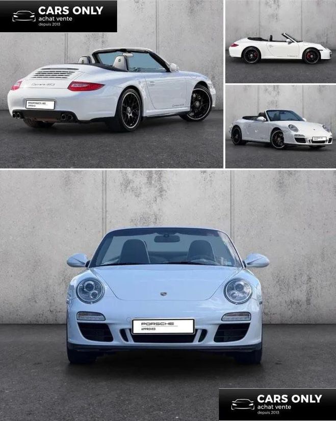 Porsche 911 CABRIOLET 997 3.8 410 CARRERA GTS PDK BV Blanc de 2011