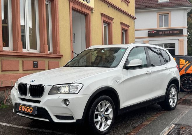 BMW X3 2.0 d 185 excellis xdrive bva-attelage-t Blanc de 2011