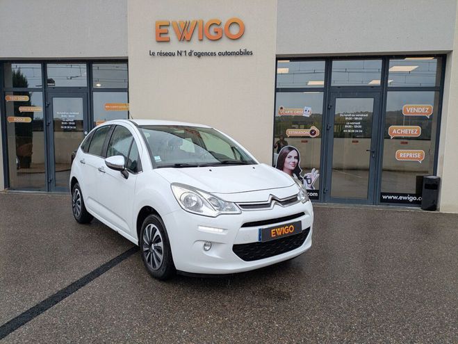 Citroen C3 GENERATION-II 1.4 HDI 70ch Blanc de 2015