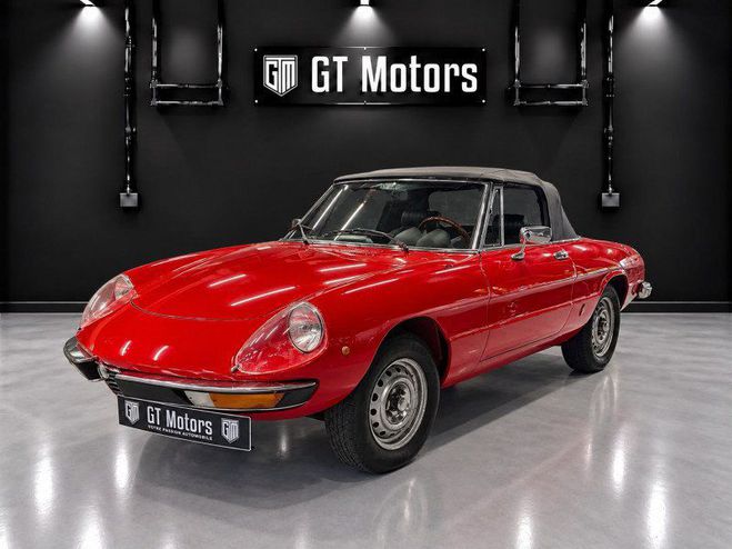 Alfa romeo Spider 2000 CODA TRONCA Rouge de 1978