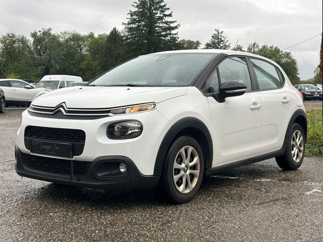 Citroen C3 SOCIETE BLUEHDI 100 SS BVM6 FEEL - Distr Blanc de 2019