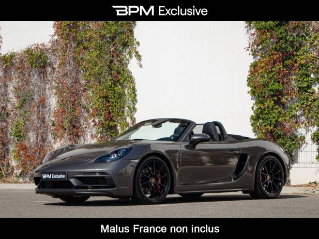 Porsche 718 Boxster 4.0 400ch GTS PDK Gris Quartz M�tallis� de 2022