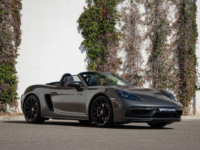 Porsche 718 Boxster 4.0 400ch GTS PDK Gris Quartz M�tallis� de 2022