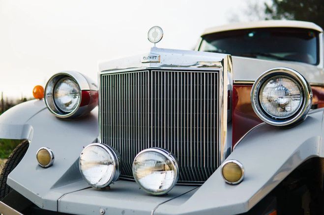 Autres marques Clenet Serie II Cabriolet V8 Blanc de 1980
