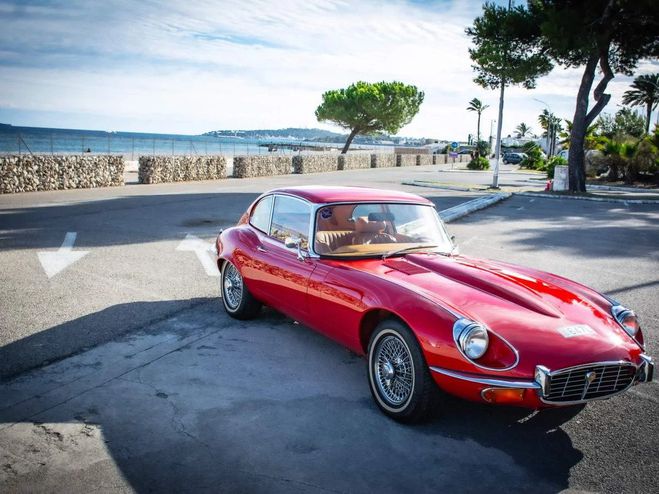 Jaguar E-Type S�rie III V12 5.3 2 2 Rouge de 1973