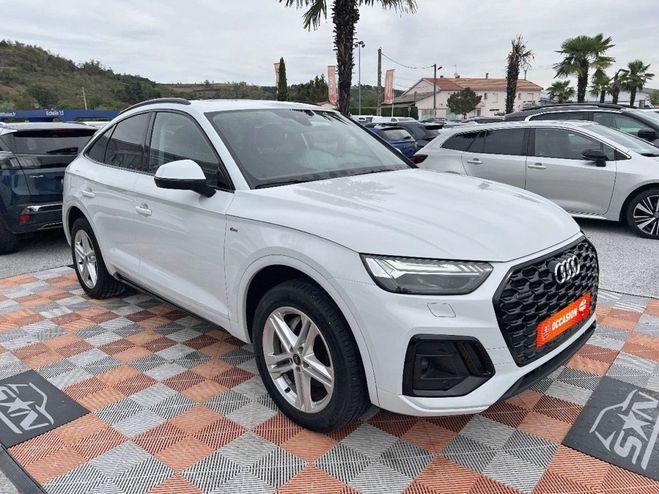 Audi Q5 Sportback 40 TDI 204 QUATTRO S-Tronic S  Blanc de 2023
