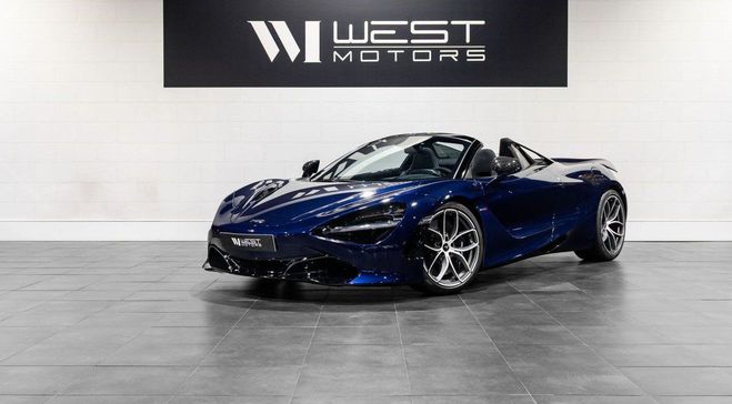 Mclaren 720S MC SPIDER V8 ch ? IMMAT France Bleu meta Bleu de 2019