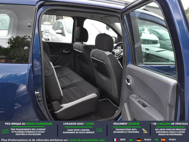 Dacia Lodgy 102ch BVM Bleu M�tallique de 2019