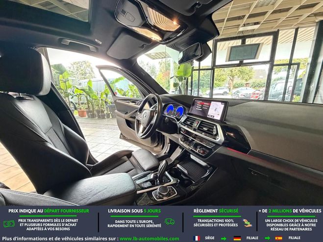 BMW X3 xDrive30d 265ch BVA Noir M�tallique de 2018