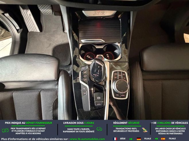 BMW X3 xDrive30d 265ch BVA Noir M�tallique de 2018