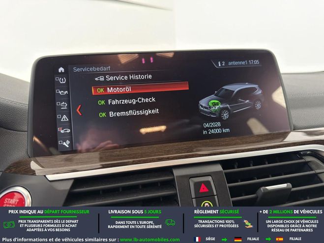 BMW X3 xDrive30d 265ch BVA Blanc de 2018