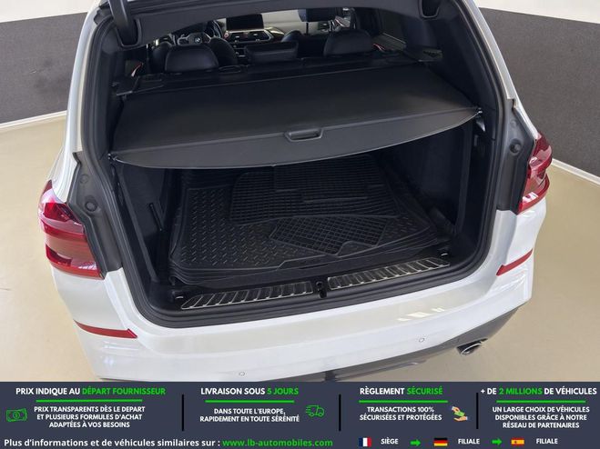 BMW X3 xDrive30d 265ch BVA Blanc de 2018
