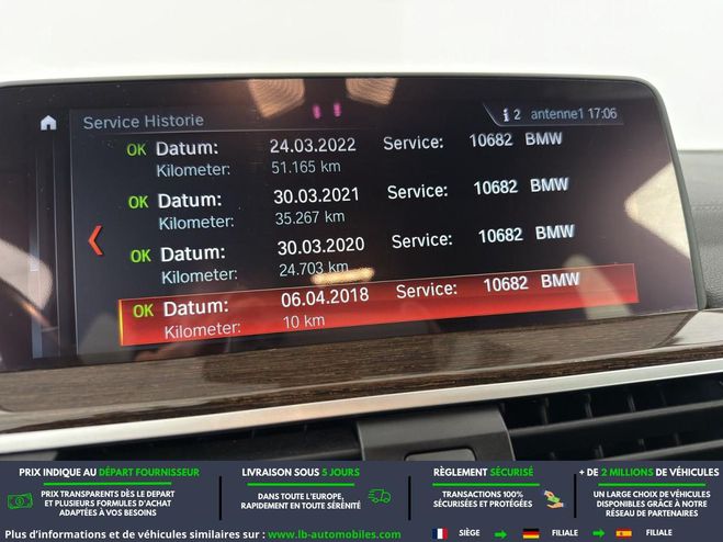 BMW X3 xDrive30d 265ch BVA Blanc de 2018