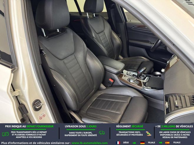 BMW X3 xDrive30d 265ch BVA Blanc de 2018