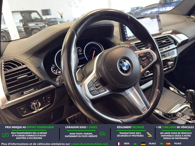 BMW X3 xDrive30d 265ch BVA Blanc de 2018