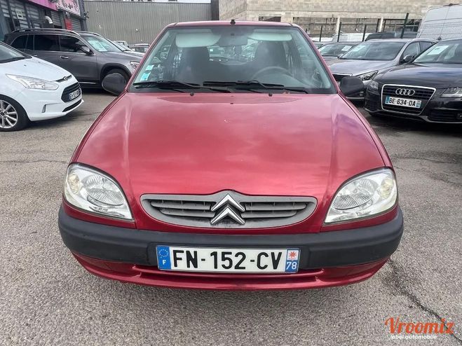 Citroen Saxo 1.5 D 60 SX DIESEL FIABLE 6 MOIS DE GARA Rouge de 2003