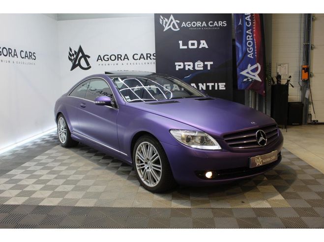 Mercedes Classe CL CLASSE Coup� 500 - BVA 7G-Tronic - BM 21 BEIGE CLAIR de 2007