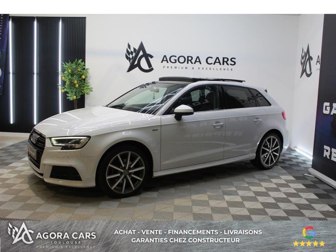 Audi A3 Sportback 2.0 TDI - 150 - BV S-Tronic 7  BLANC de 2018