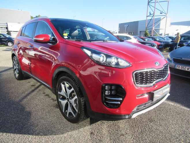 Kia Sportage 1.7 CRDi 141ch ISG GT Line Pack Premium  Rouge de 2018