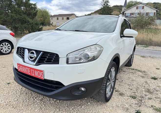 Nissan Qashqai dci 130 cv TEKNA 4 WD & Toit panoramique Blanc de 2012